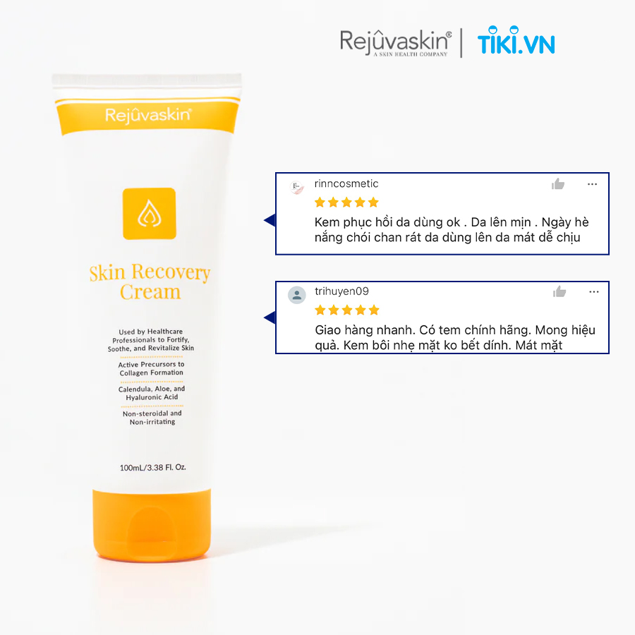 Kem Phục Hồi Da Rejuvaskin Skin Recovery Cream 100ml