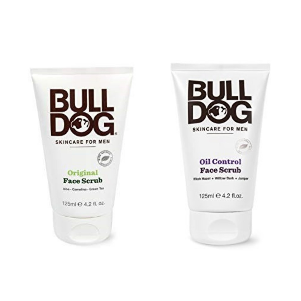 Tẩy da chết BullDog Face Scrub cho nam 125ml