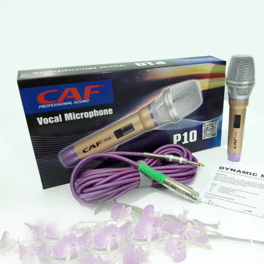 Micro karaoke có dây cao cấp CAFP10