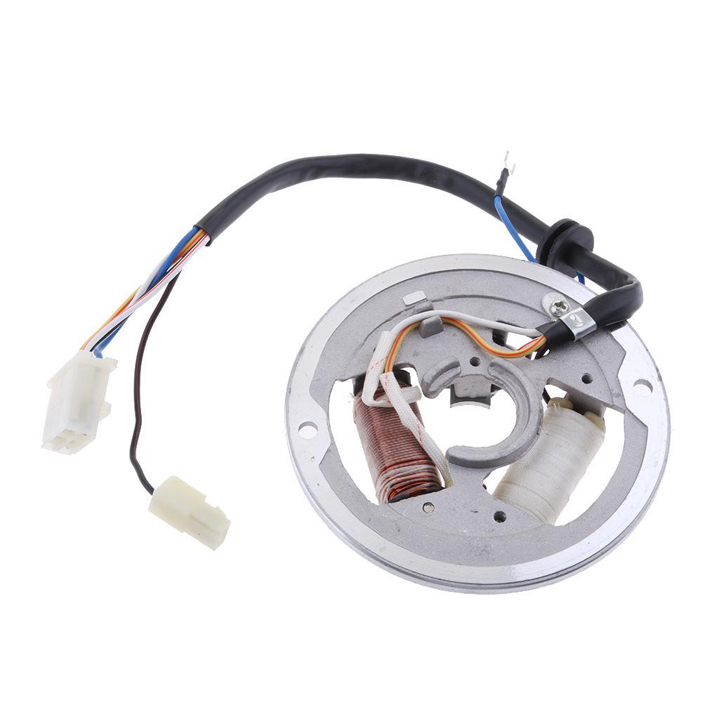 2-Coil Magneto Ignition Coil Stator Plate For Yamaha PW80 PW 80 PEEWEE 80