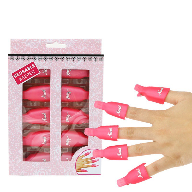 Bộ Kẹp HR Ủ Móng Tay - Tẩy Sơn Gel - Kẹp Ủ Tháo Móng Tay