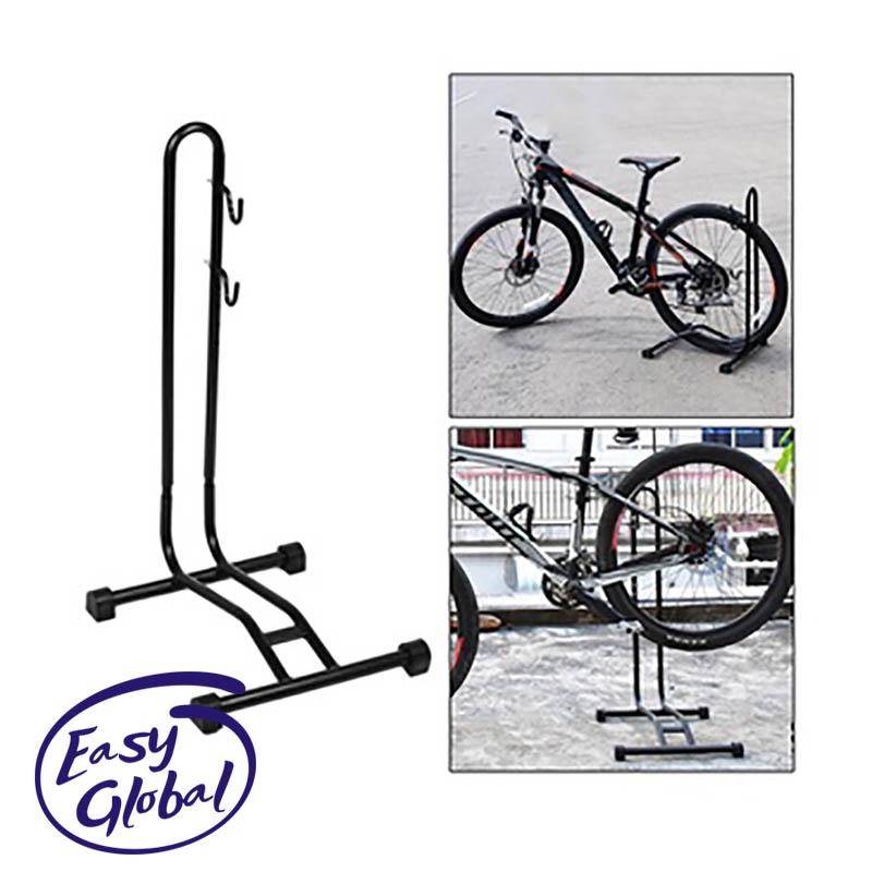 Treee 2 in 1 Bike Storage Holder L Plug Vertical Parking Rack Steel for Mountain Bikes