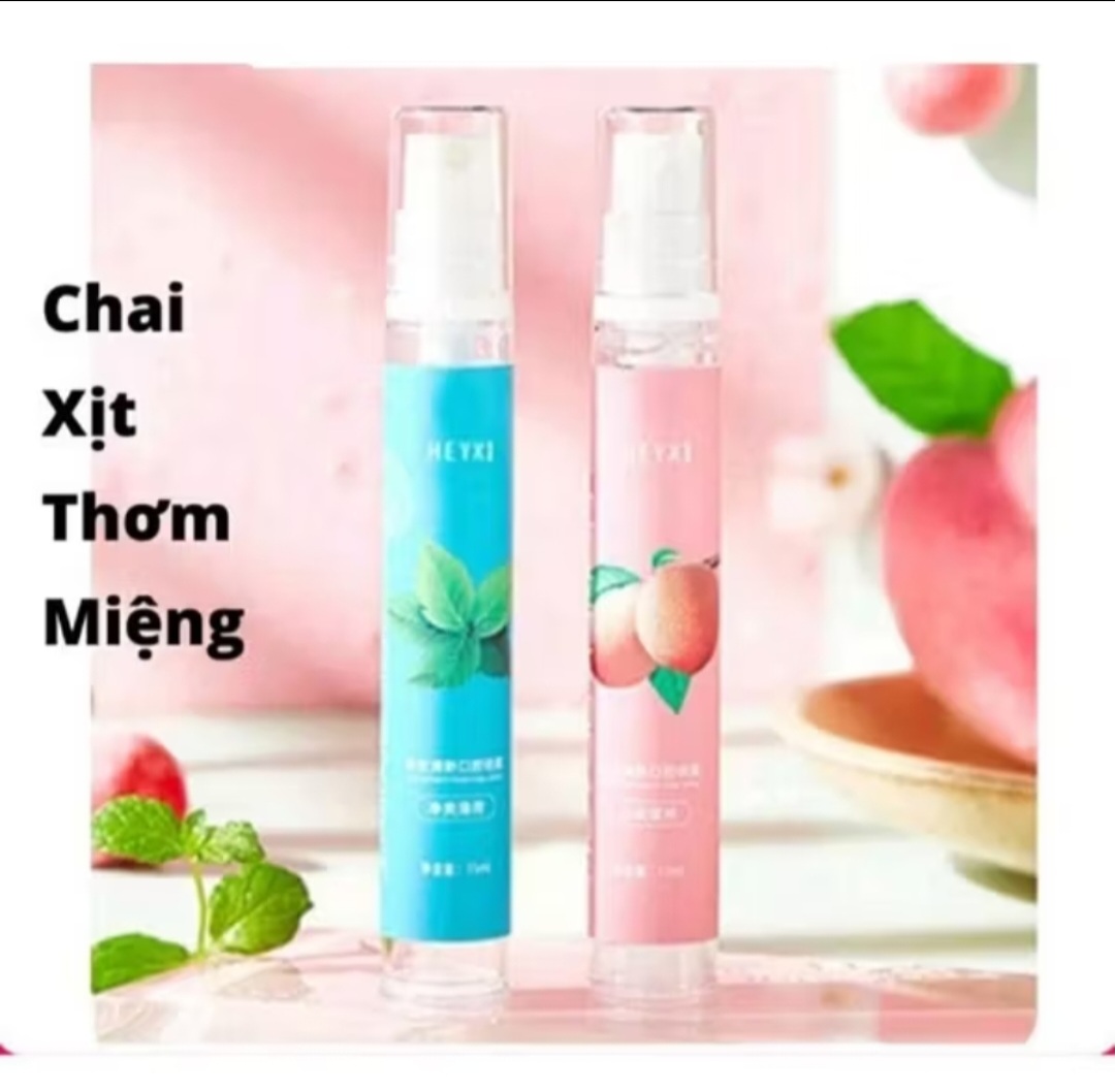 1 CHAI XỊT KHỬ MÙI HÔI MIỆNG THƠM MIỆNG CHO NAM VÀ NỮ LOẠI TỐT
