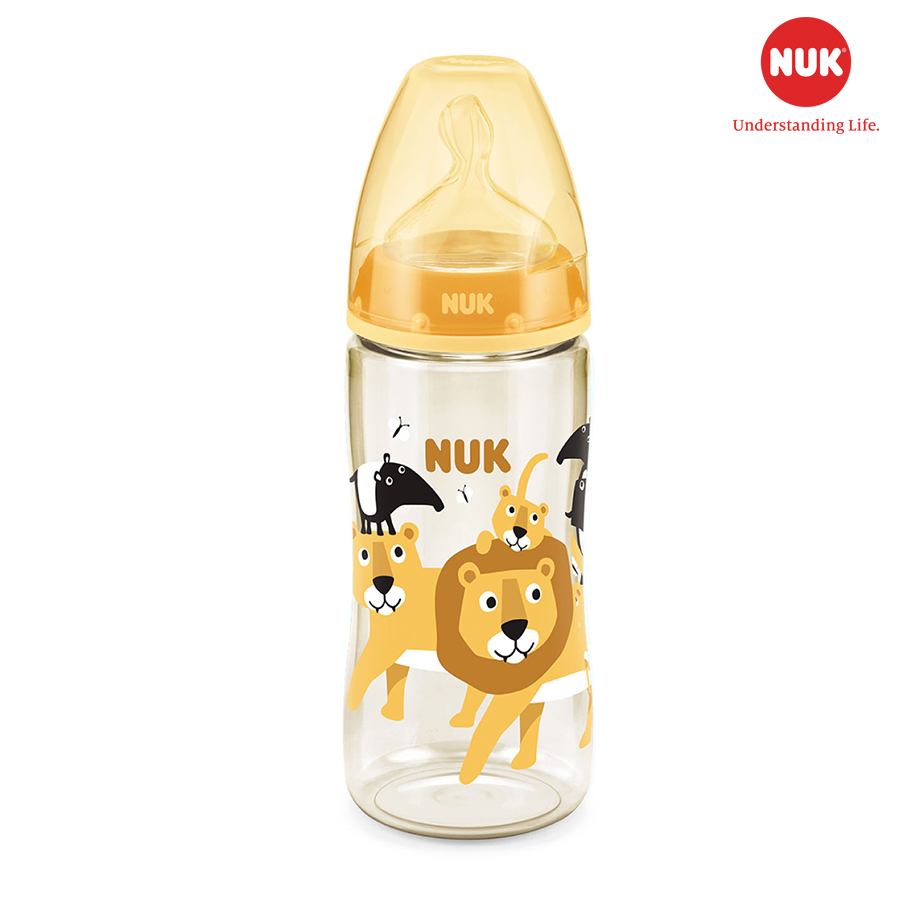 BÌNH SỮA NUK PREMIUM CHOICE+ NHỰA PPSU ANIMALS