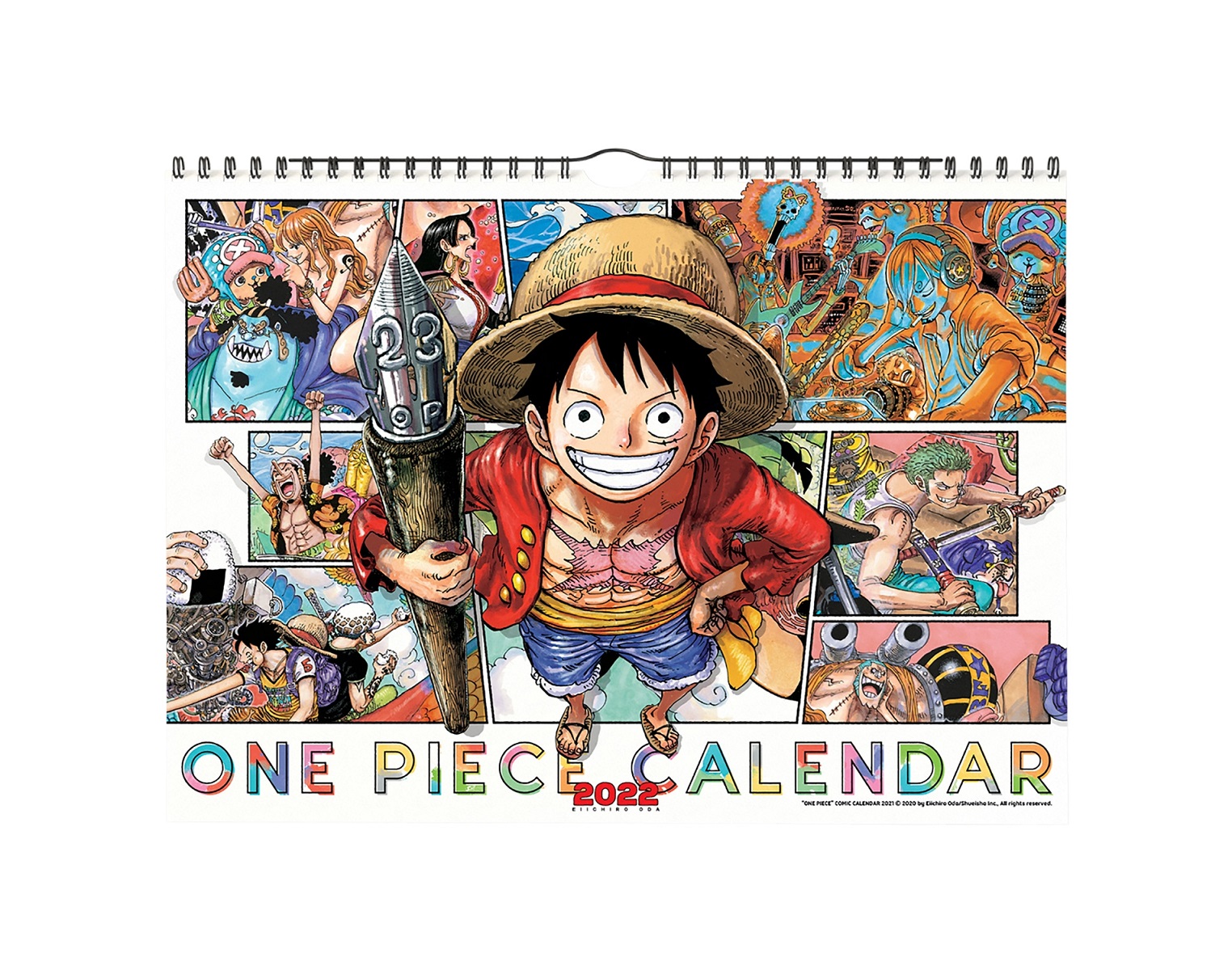 Lịch Manga Treo Tường One Piece 2022