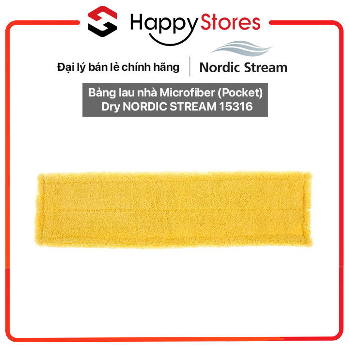 Bảng lau nhà Microfiber (Pocket) Dry NORDIC STREAM 15316 - Hàng chính hãng