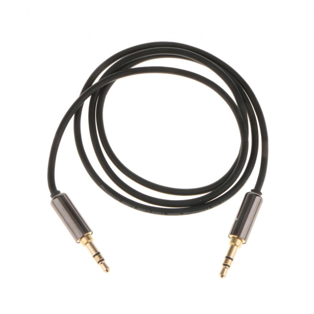 3.5mm Male to Male Stereo Headphone Car Aux Audio Extension Cable