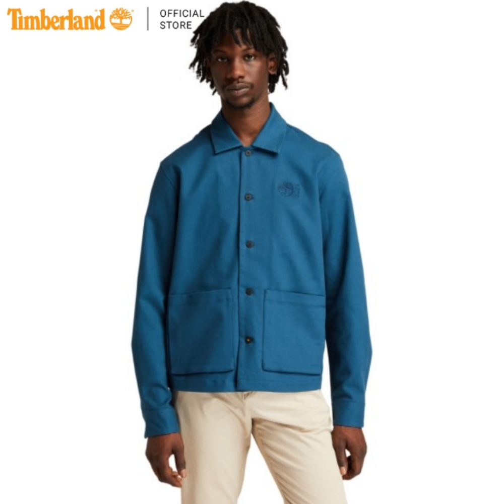 Áo Sơ Mi Nam Dài Tay Timberland Overshirt With Refibra Technology TB0A42T2