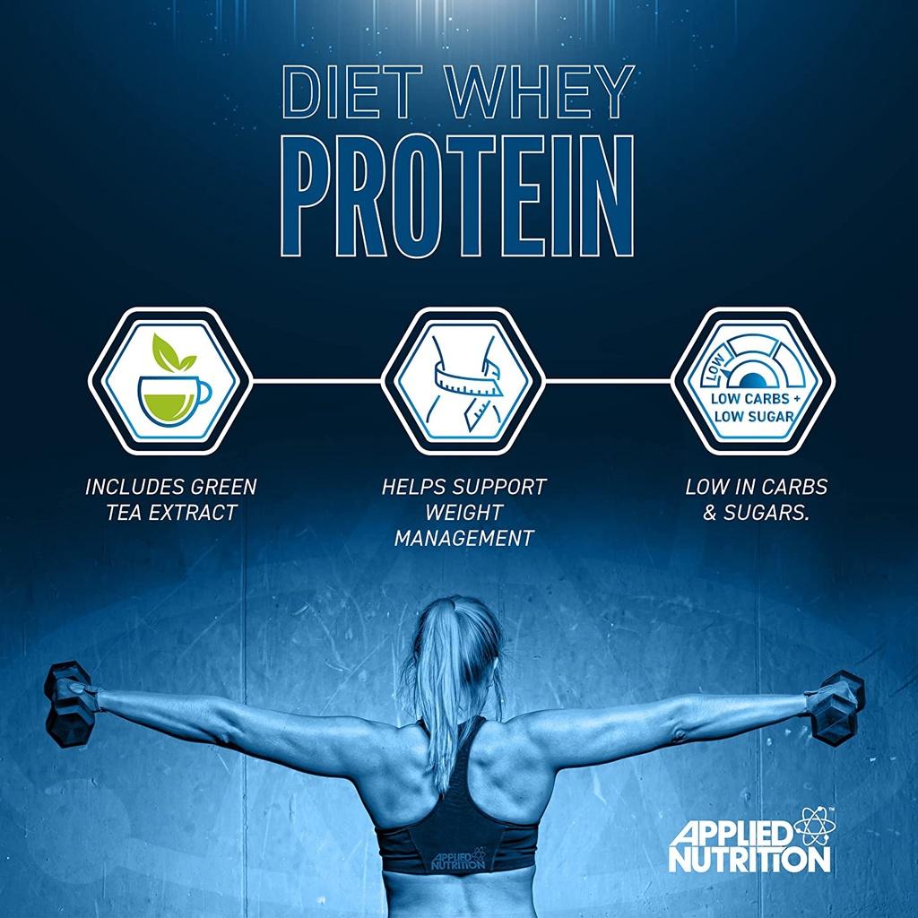 Sữa Applied Nutrition Diet Whey Bổ Sung Protein Giúp Tăng Cơ Giảm Mỡ 1Kg (40 Lần Dùng) - Từ Anh