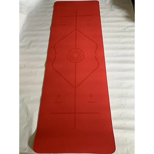 Thảm Tập Yoga Gym TPE 8MM Định Tuyến Cao cấp Siêu bền Chống trơn trượt Tặng Dây buộc | KHỞI NGUYÊN SPORT