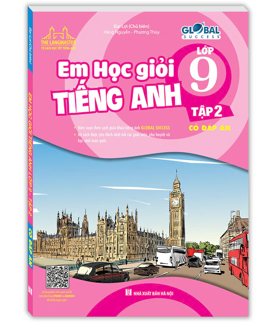 Sách GLOBAL SUCCESS - Em Học Giỏi Tiếng Anh Lớp 9 Tập 2 (Có đáp án)