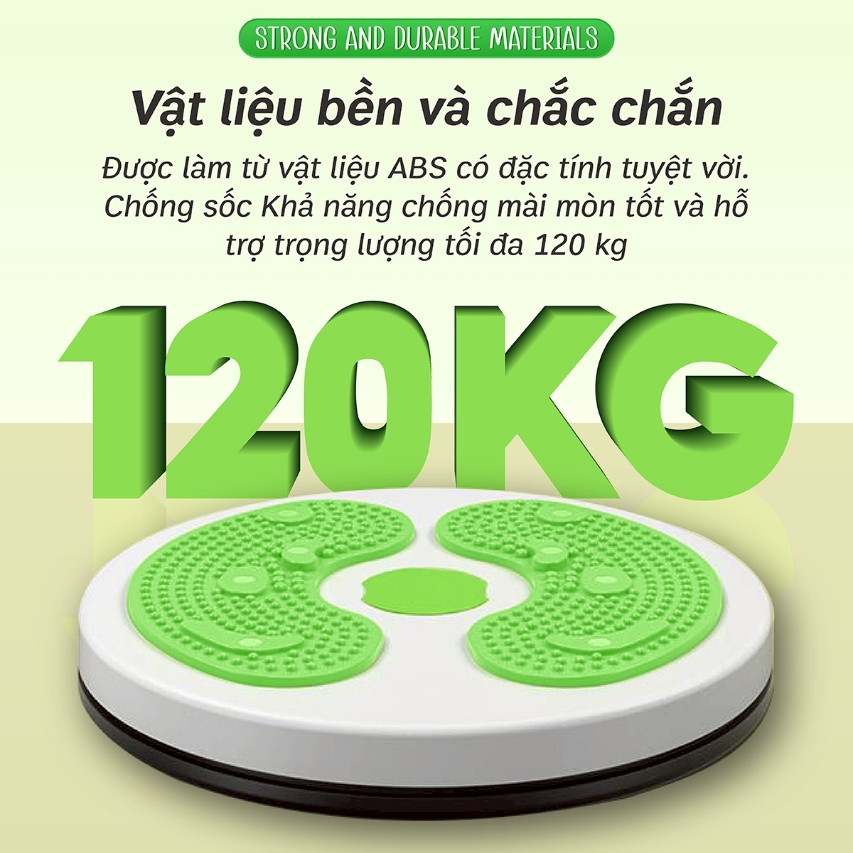 3001R-Đĩa Xoay Eo Massage Chân Tập Thể Dục 360 Độ Chất Liệu Nhựa Cao Cấp ( Màu ngẫu nhiên)- Hàng Chính Hãng