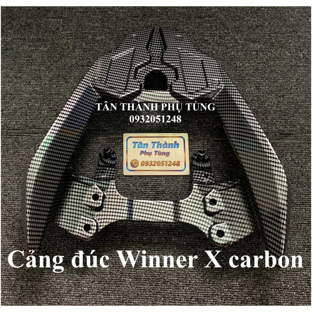 Cảng nhôm đúc dành cho xe Winner X Rocket kiểu Carbon