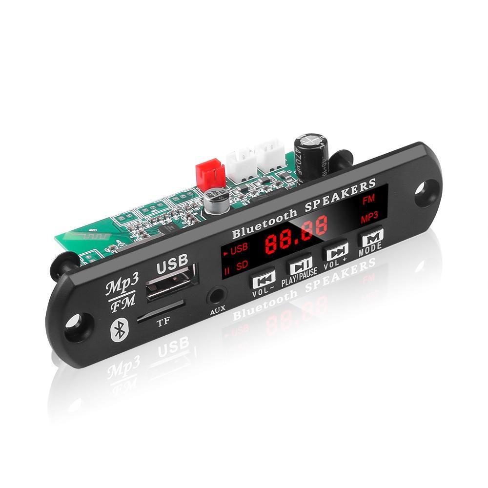 Mô Đun Bảng Mạch Khuếch Đại Âm Thanh Bluetooth Không Dây 12v Mp3 Wma 2x15 / 25w Kèm Điều Khiển Từ Xa