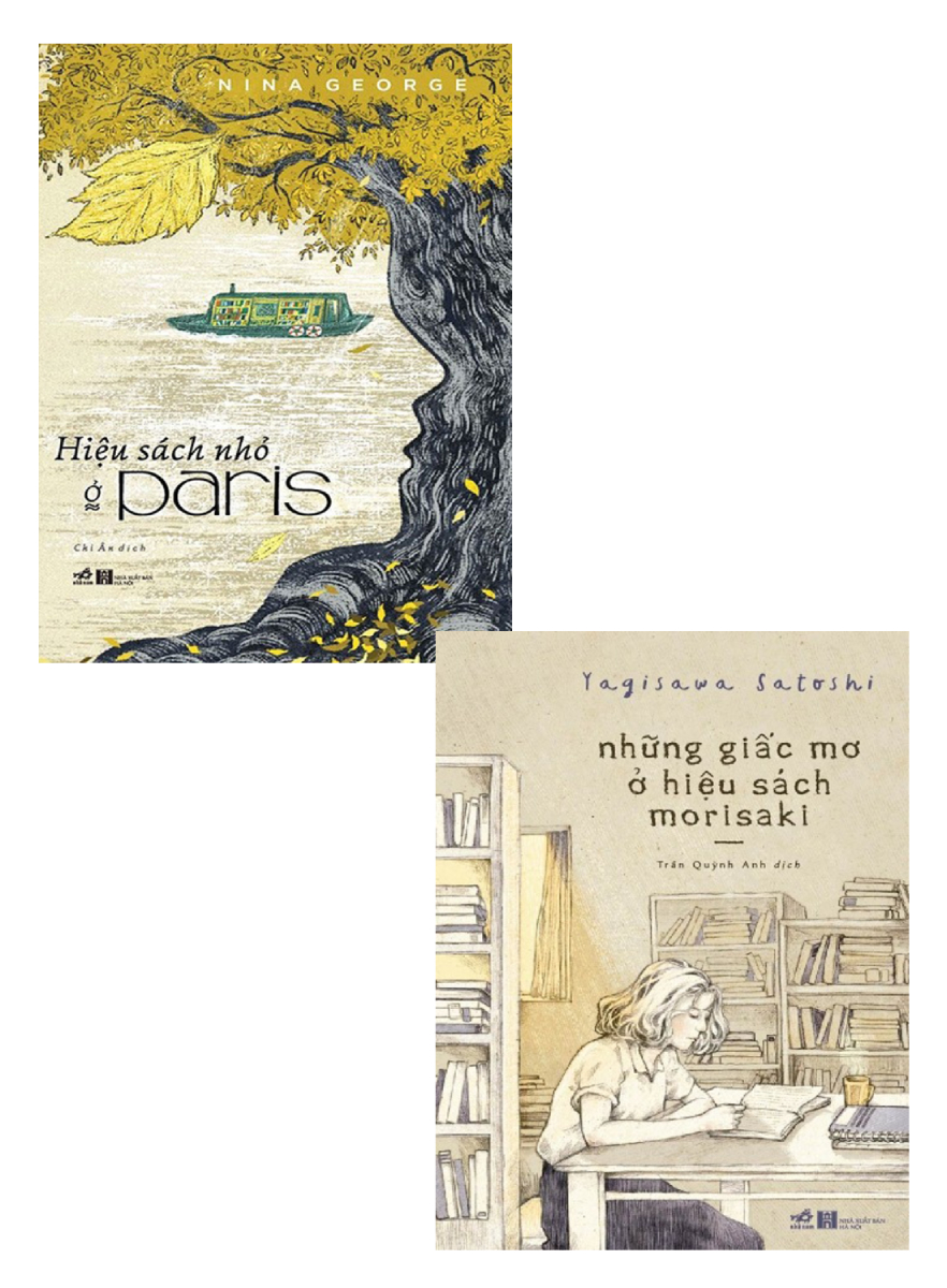 Combo Hiệu Sách Nhỏ Ở Paris + Những Giấc Mơ Ở Hiệu Sách Morisaki