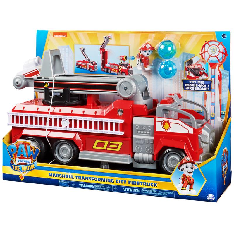 Đồ Chơi PAW PATROL Mô Hình  Xe Cứu Hỏa Biến Hình The Movie - Marshall 6060444