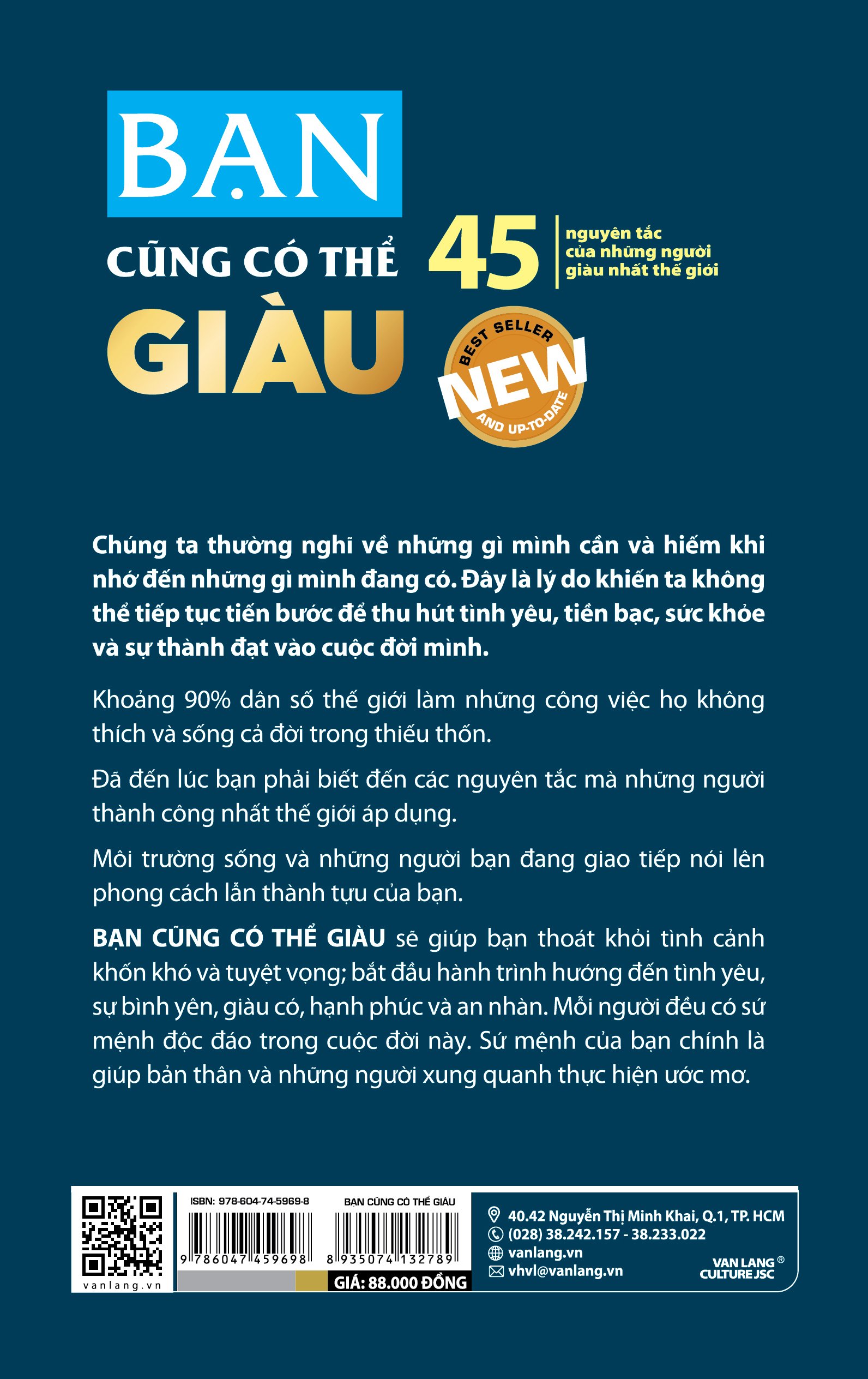 Bạn Cũng Có Thể Giàu - Vanlangbooks