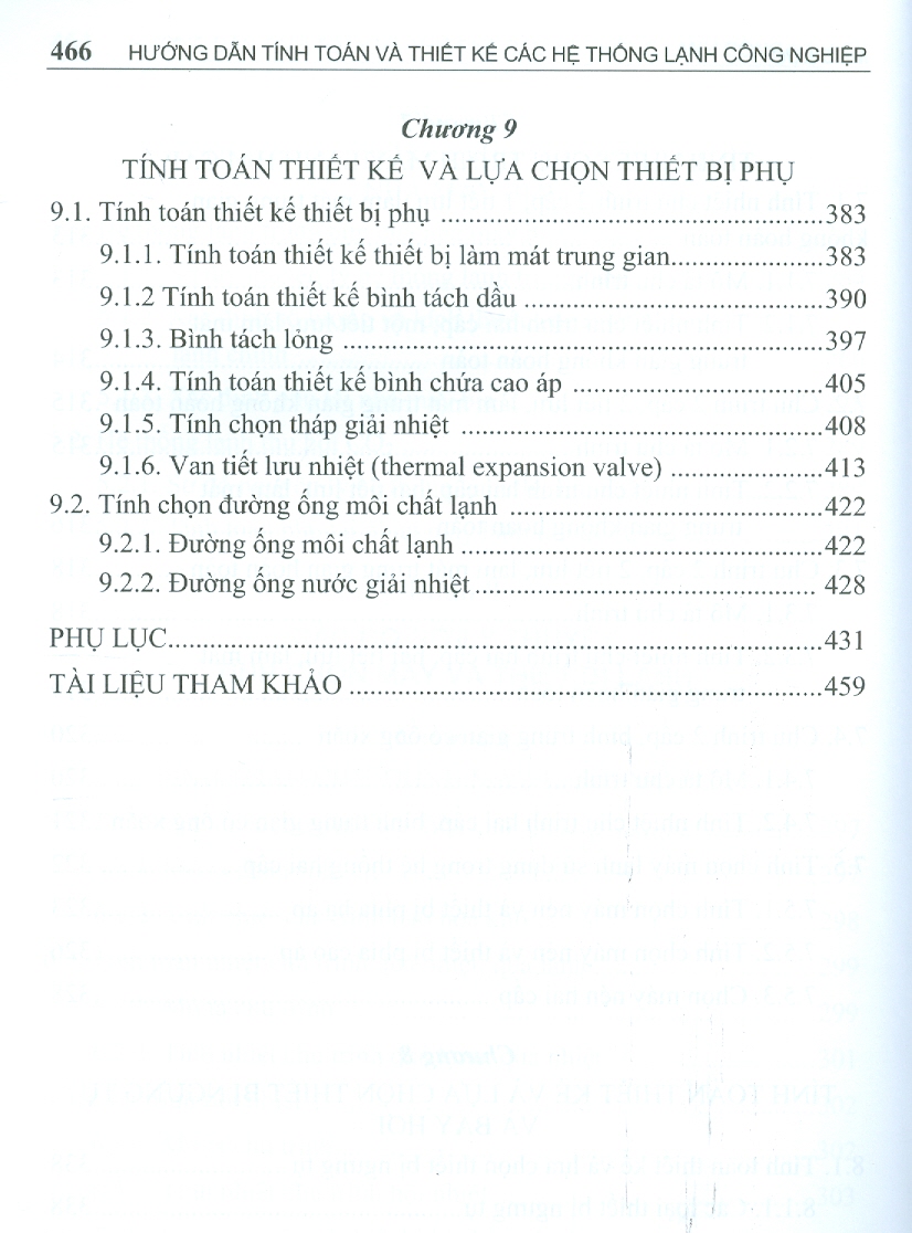 Hướng Dẫn Tính Toán Và Thiết Kế Các Hệ Thống Lạnh Công Nghiệp