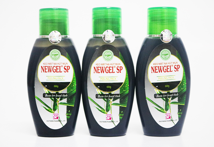 Combo 3 Gel hút mụn NEWGEL SP Than tre hoạt tính