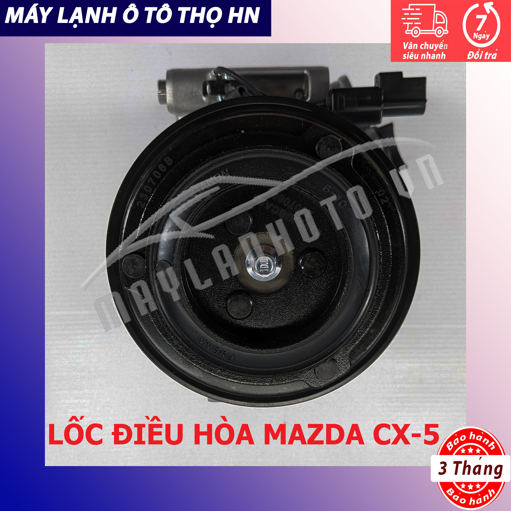 Lốc điều hòa Mazda 3 / CX5 2015 2016 2017 2018 hàng xịn Hàn Quốc 15 16 17 18 L4500KD45C08