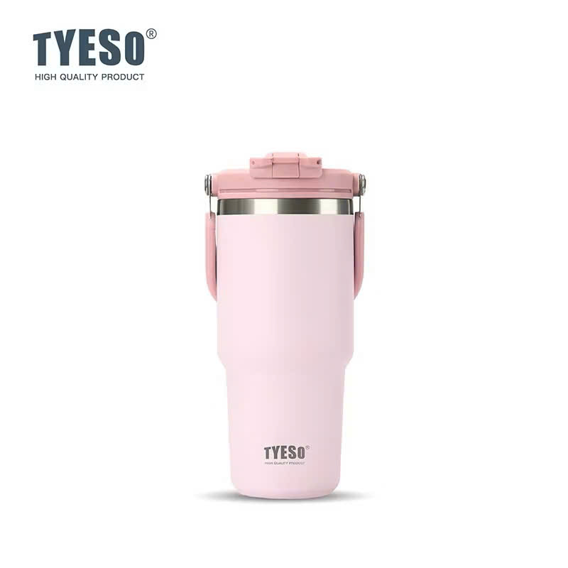 Cốc giữ nhiệt TYESO bằng thép không gỉ 304 Giữ nhiệt 12 tiếng, nhiều loại dung tích - Hàng chính hãng