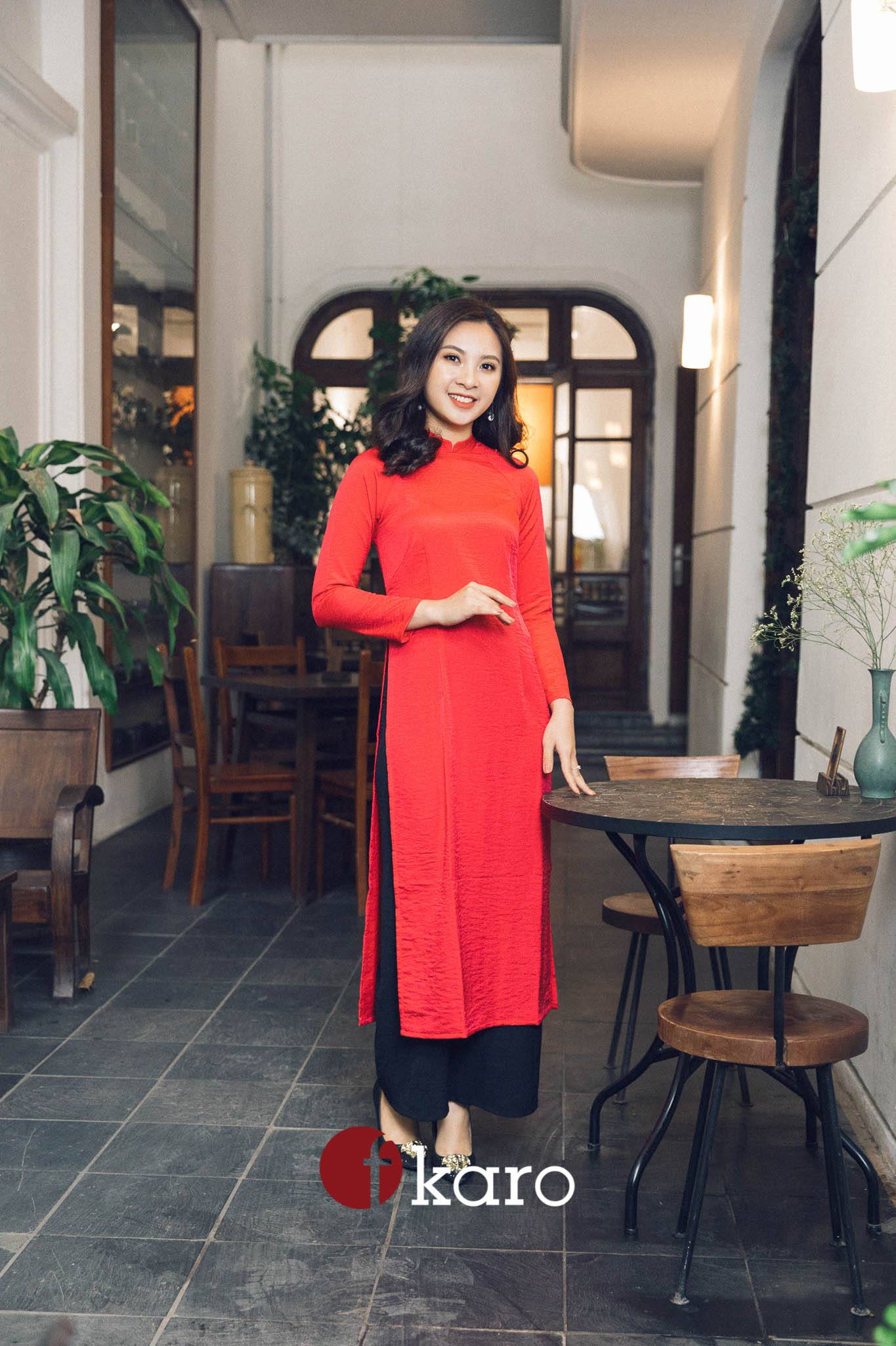 Áo Dài Cách Tân Lụa Tô Châu Cao Cấp - Áo Dài Mian