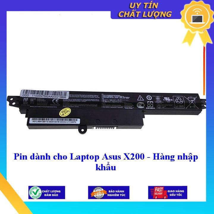 Pin dùng cho Laptop Asus X200  - Hàng Nhập Khẩu New Seal