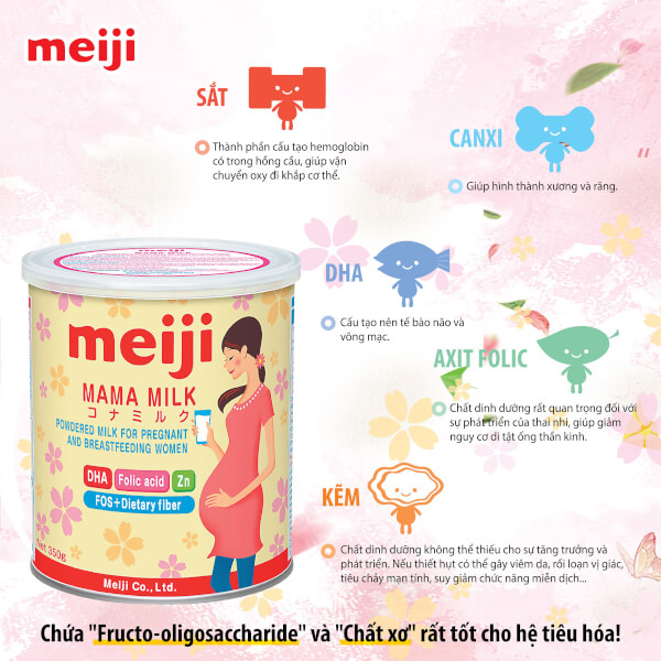 Meiji Mama milk 350g - Dành cho Bà Bầu