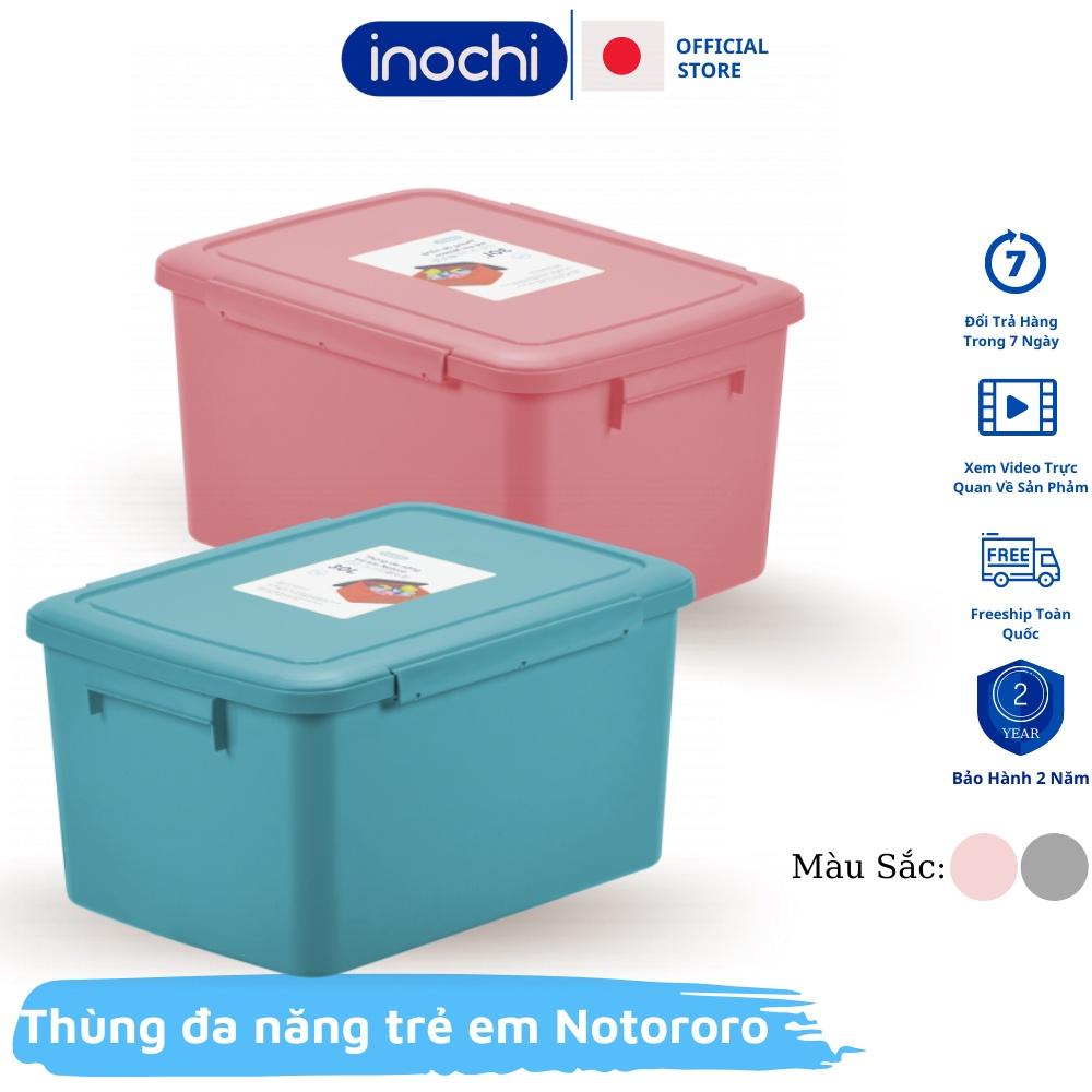 Thùng nhựa đựng đồ chơi cho bé Notoro inochi 18L 30L