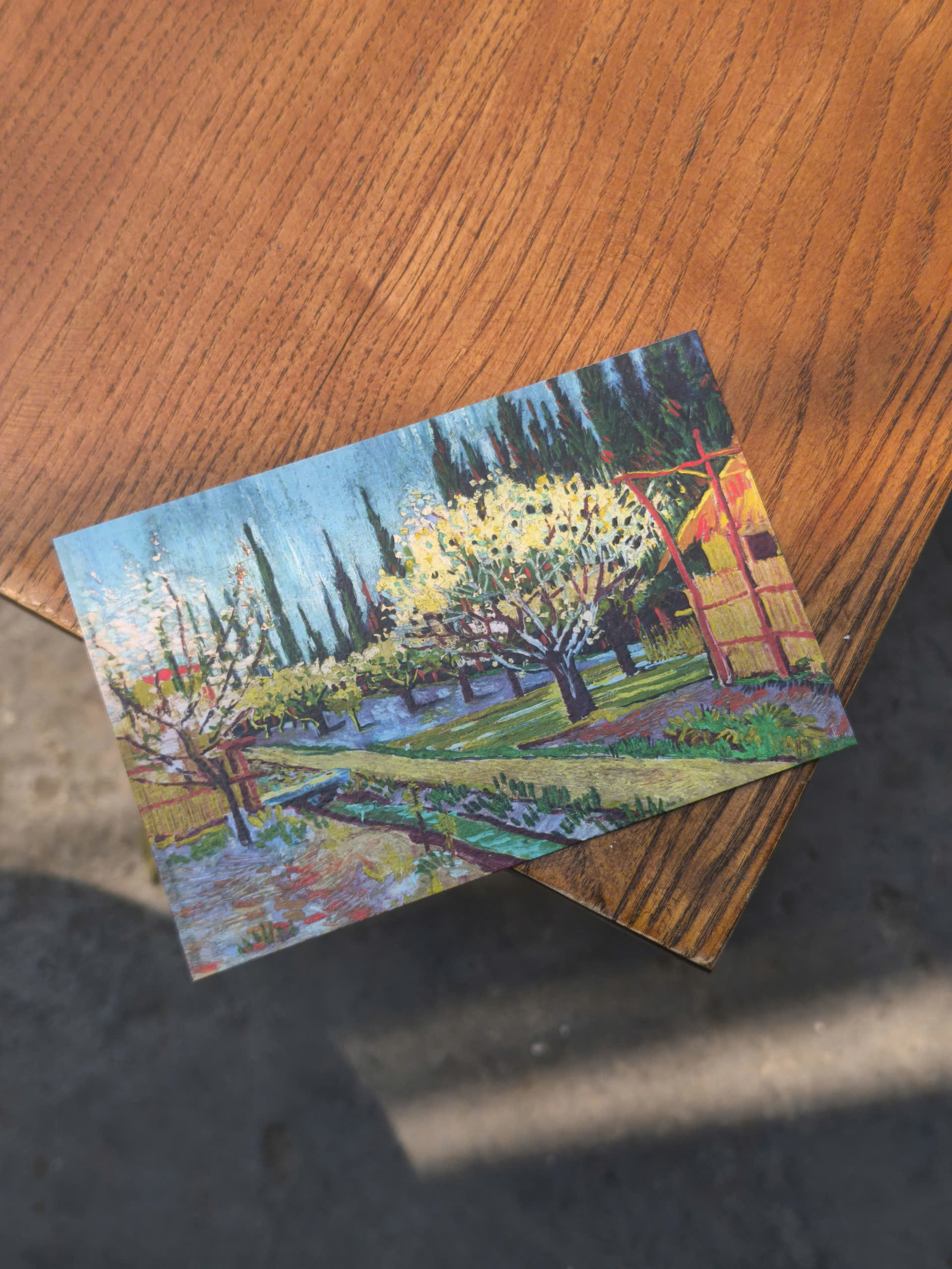 BỘ 100 POSTCARD VAN GOGH – Giấy mỹ thuật 300g cao cấp - Nho Xanh