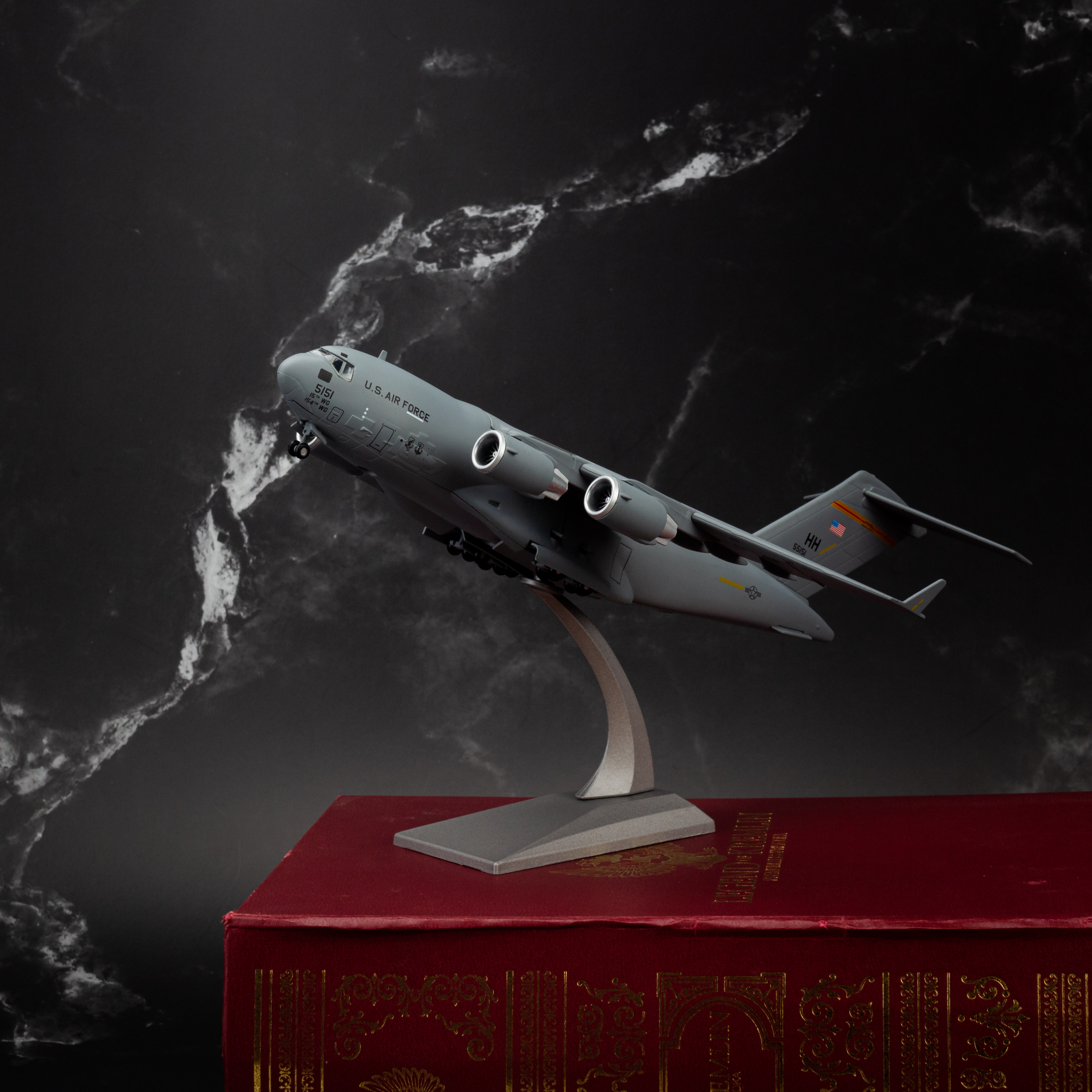 Mô hình máy bay Vận tải quân sự C17A Globemaster III USA 1:200