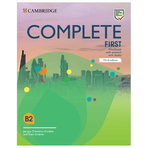 Sách ngoại văn: Complete First Workbook With Answers With Audio (3th Edition)