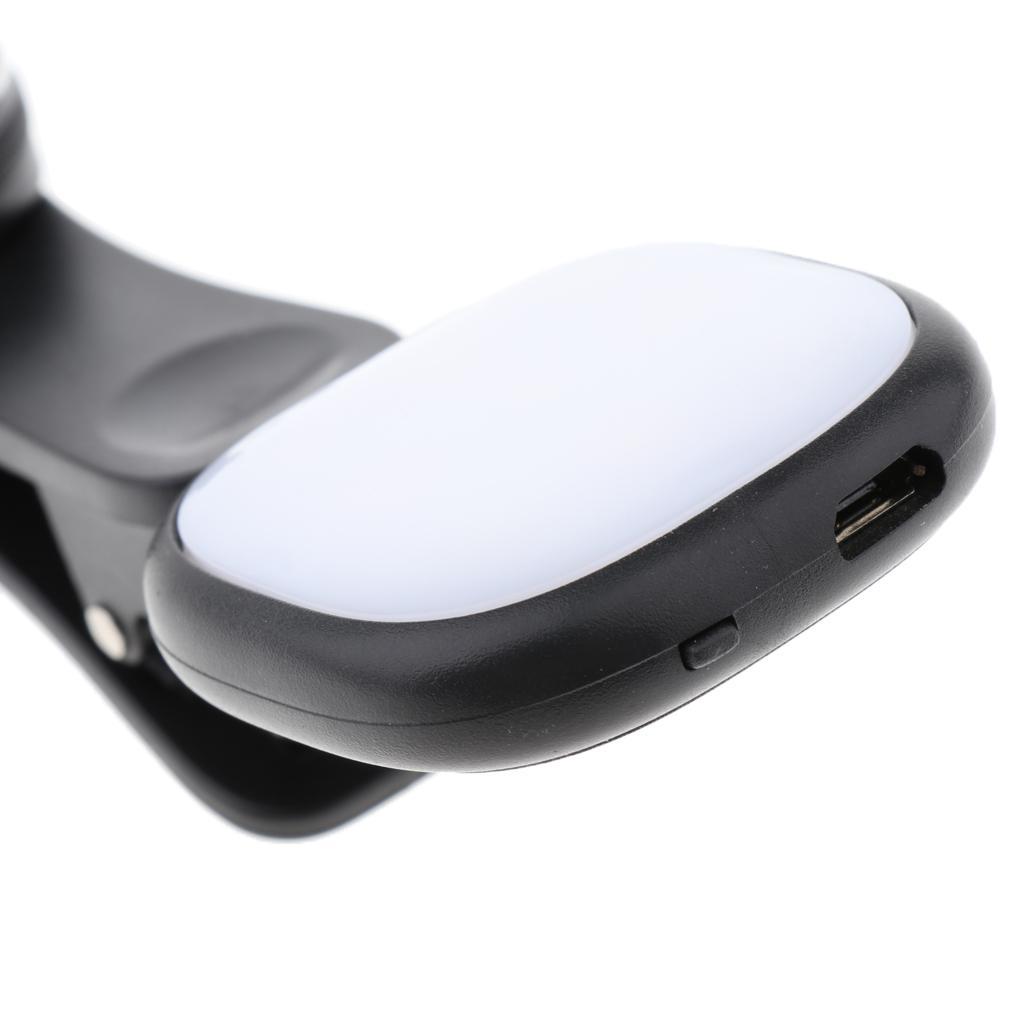 Selfie Ring Light Fill Light Rechargeable LED Light with Mobile Lens Kit for Smartphone