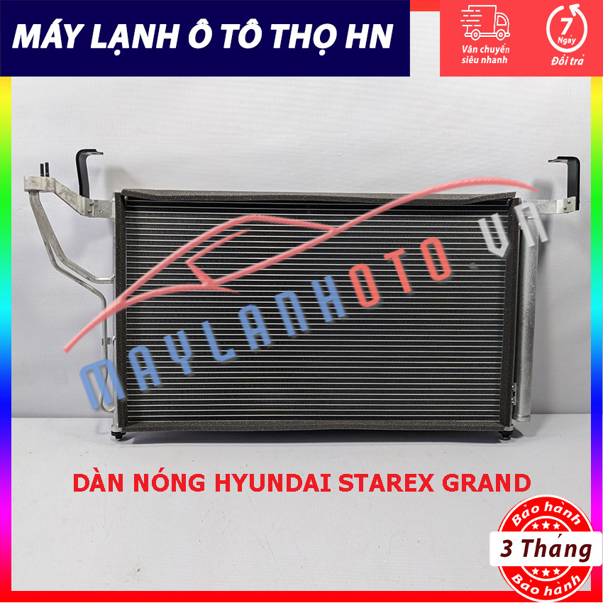 Dàn (giàn) nóng Hyundai Starex Grand đời 2008 Hàng xịn Hàn Quốc (hàng chính hãng nhập khẩu trực tiếp)