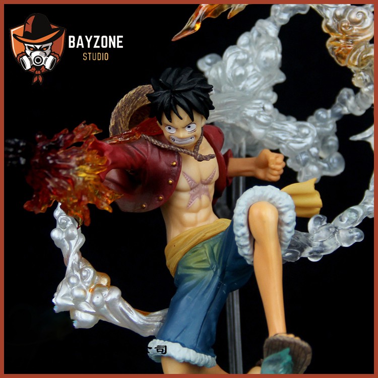 Mô hình thuyền trưởng luffy mũ rơm - mô hình one piece