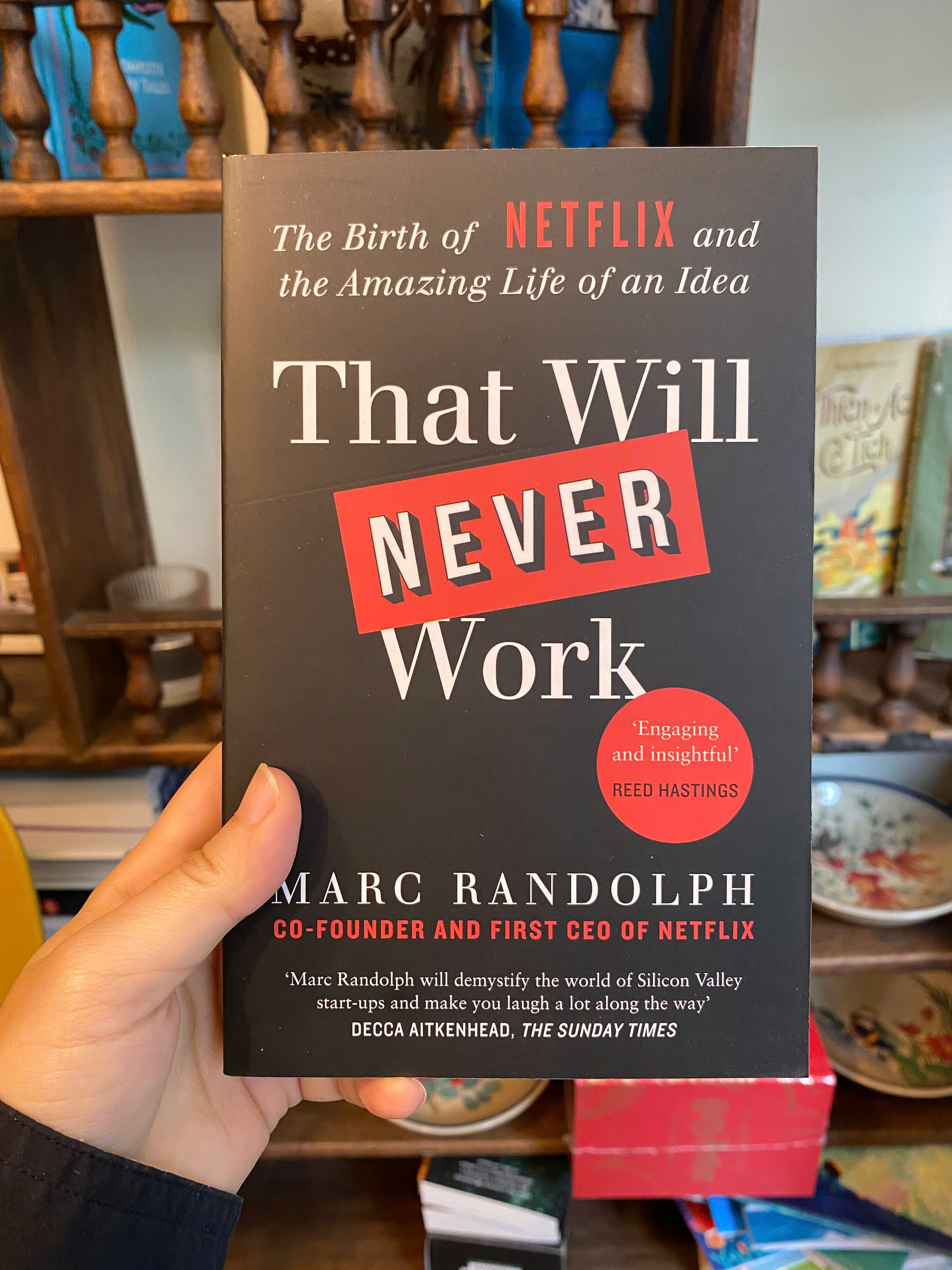 Sách - That will never work by Marc Randolph - Business/Nonfiction book in English - Sách Ngoại Văn