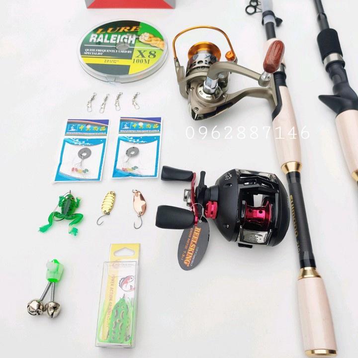 (sale) bộ cần câu lure shimano rút catbon siêu khỏe | uy tín chất lượng