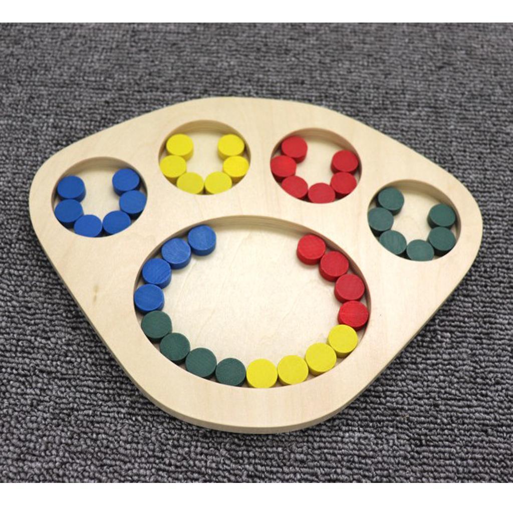 Wooden Sorting & Counting Board Educational