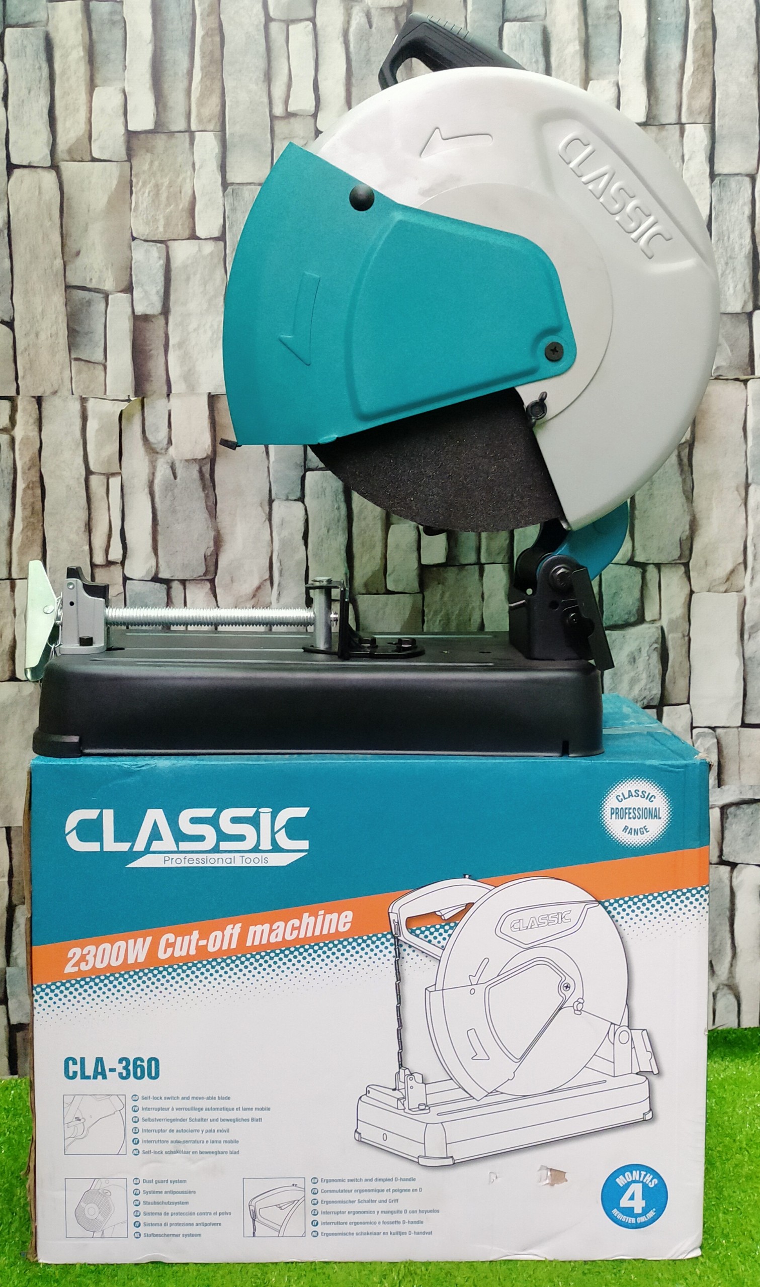 MÁY CẮT SẮT 2300W (NẶNG 18KG) CLASSIC CLA360 - HÀNG CHÍNH HÃNG