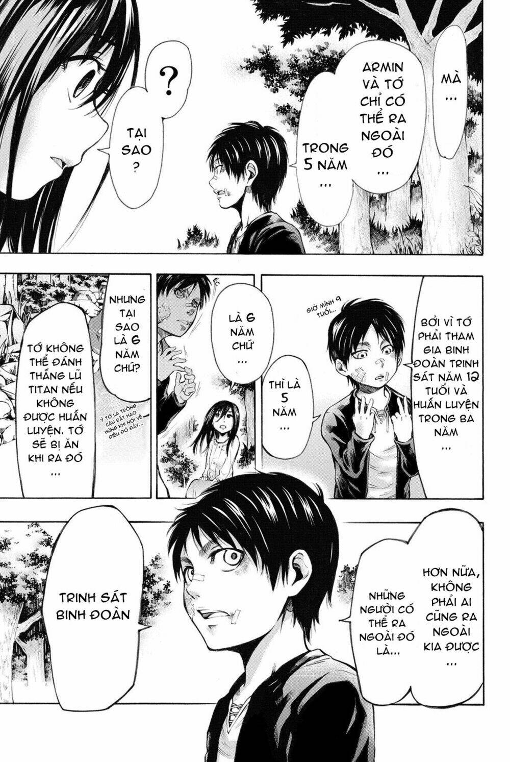 tấn công người khổng lồ: những cô gái mất tích chapter 7 14