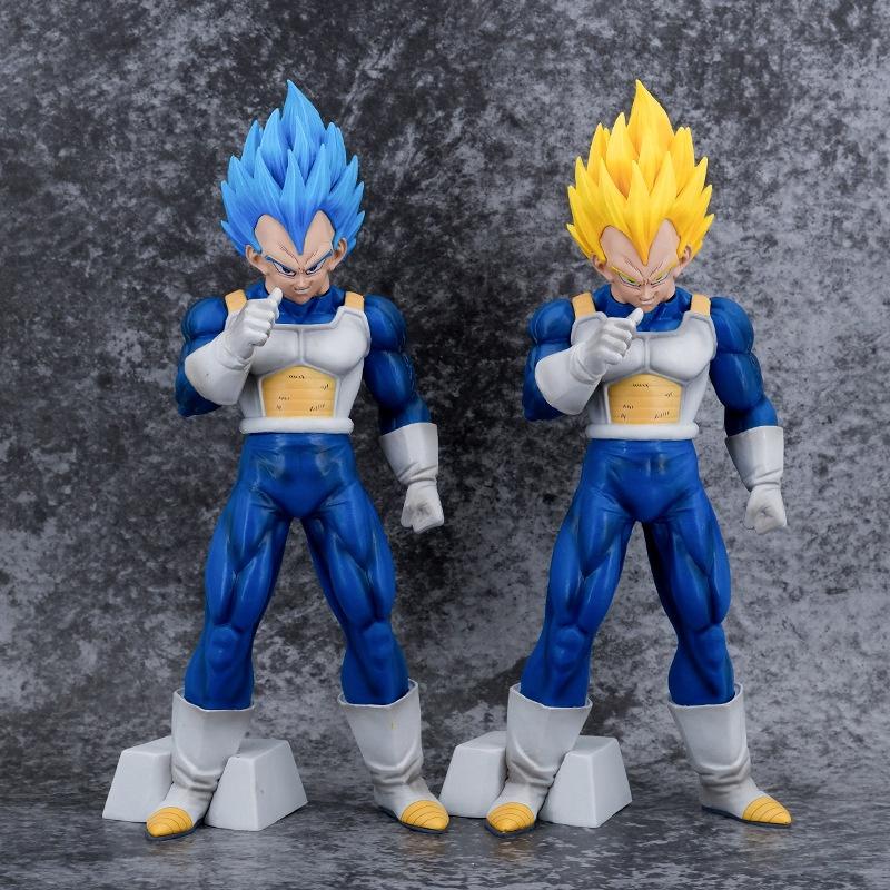 Mô hình Vegeta 2 màu tóc xanh vàng cực to và nét