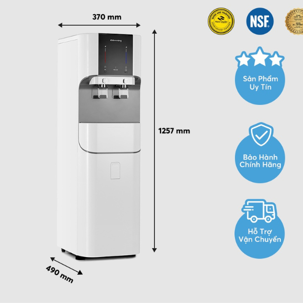 Máy lọc nước nóng lạnh Coway Core CHP-671R - Hàng chính hãng