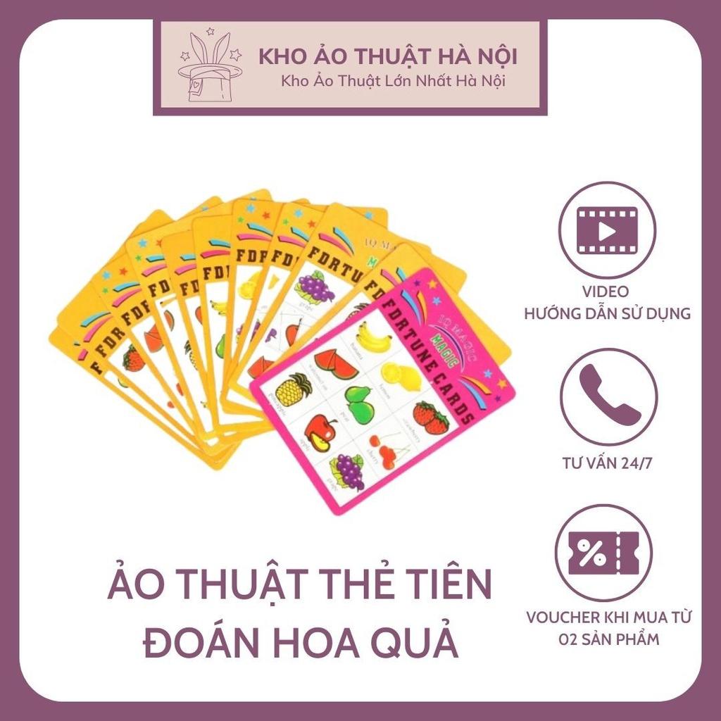 Ảo Thuật Thẻ Tiên Tri Trái Cây, Thần Giao Cách Cảm, Đồ Đạo Cụ Biểu Diễn Đường Phố, Sáng Tạo, Thông Minh Dành Cho Bé