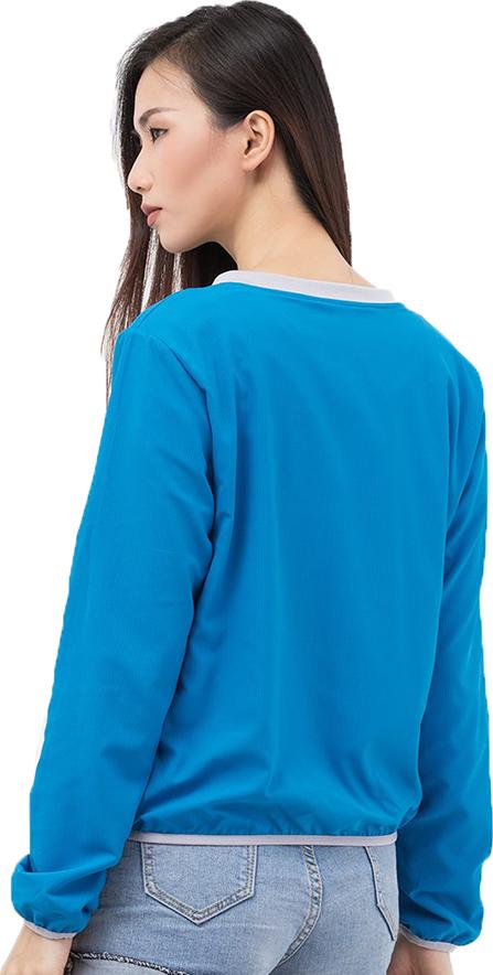 Áo khoác nữ chống nắng UPF50+  Blue Zigzag JAC00302 size