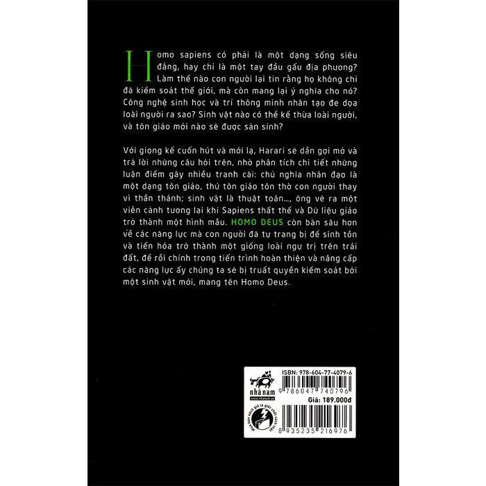 Homo Deus: Lược Sử Tương Lai - Yuval Noah Harari - Dương Ngọc Trà dịch - (bìa mềm)