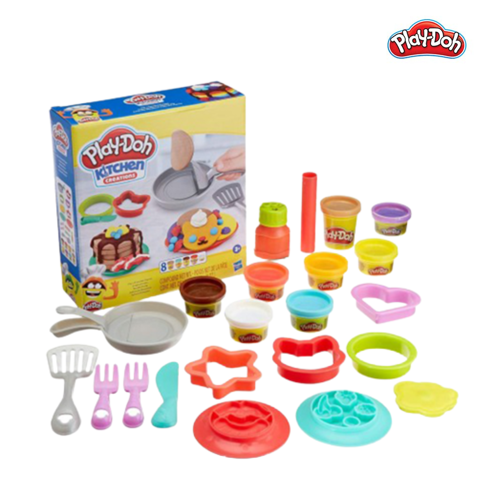 Bộ Đồ Chơi Đất Nặn Tập Làm Bánh Rán Play-Doh F1279