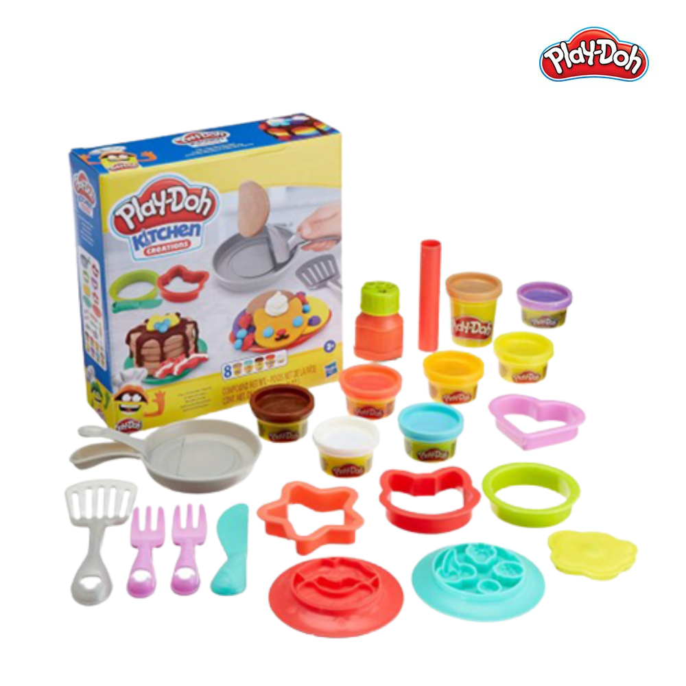 Bộ đồ chơi đất nặn tập làm bánh rán Play-Doh