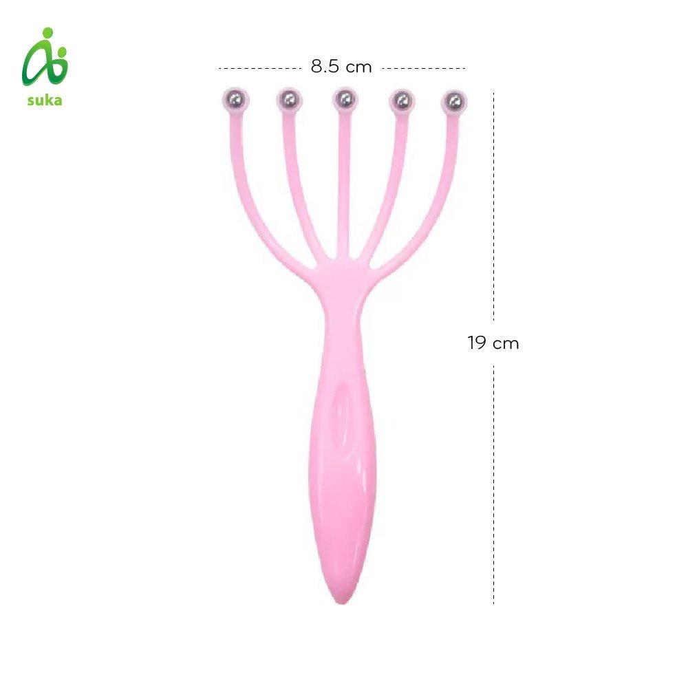 Cây Massage Đầu Giúp Lưu Thông Máu Tốt, cào mát xa đầu giúp giảm đau đầu, ngứa đầu SK