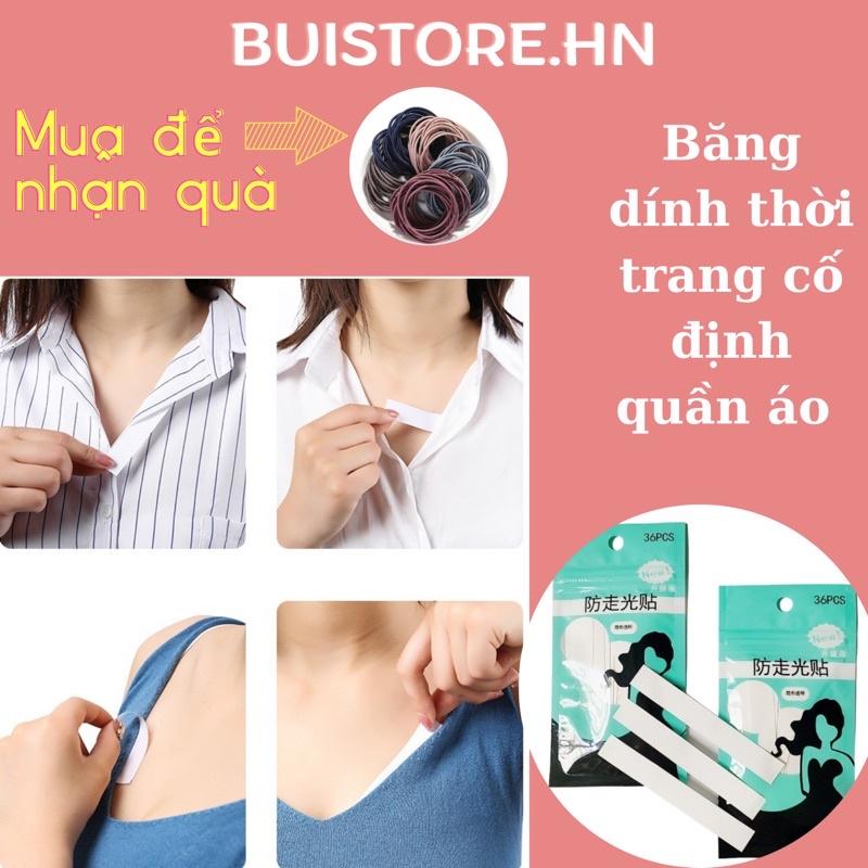 Hình ảnh Băng dính thời trang cố định quần áo- Miếng dán áo chống hở unisex