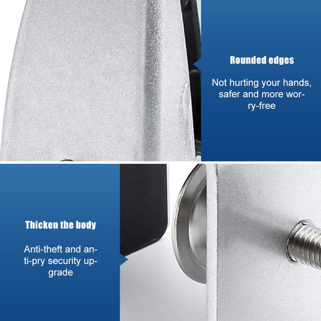 Desk Partition Clamp Office Shelf Bracket Desktop Screen Clip Holder